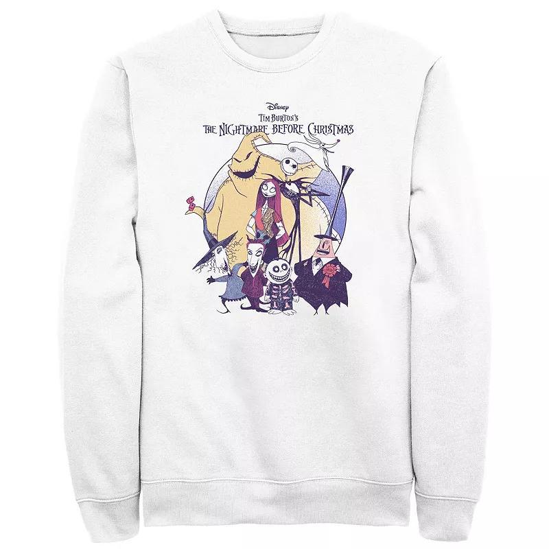 Disneys The Nightmare Before Christmas Scary Group Mens Graphic Fleece Product Image