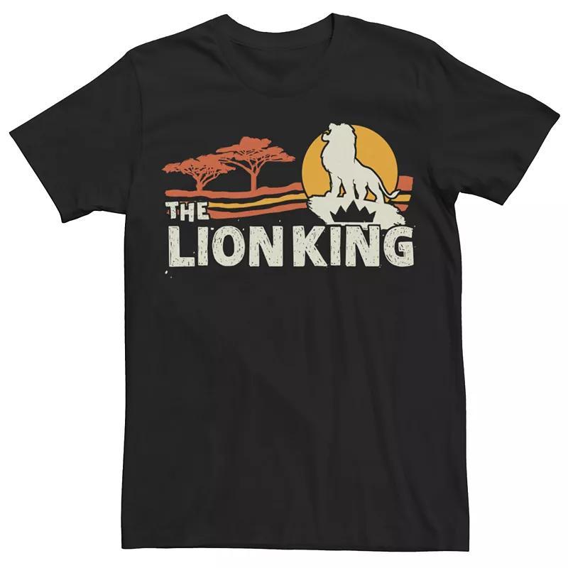 Disneys The Lion King Mens Savannah Sunrise Graphic Tee Product Image