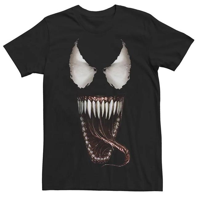 Mens Marvel Venom Face Open Mouth Graphic Tee Product Image