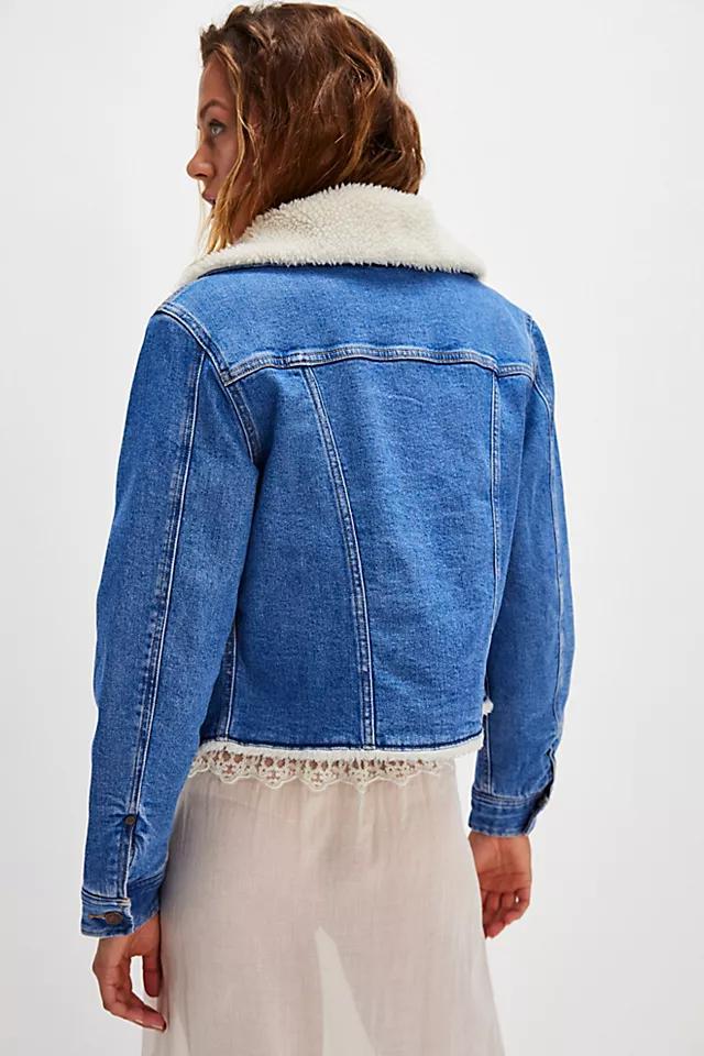 Wrangler Sherpa Denim Jacket Product Image