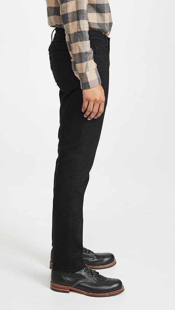 FRAME L'Homme Slim Denim Jeans in Noir Wash | Shopbop Product Image