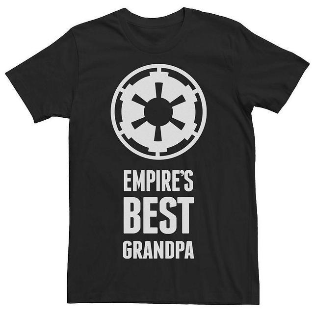 Mens Star Wars Empires Best Grandpa Empire Logo Graphic Tee Product Image