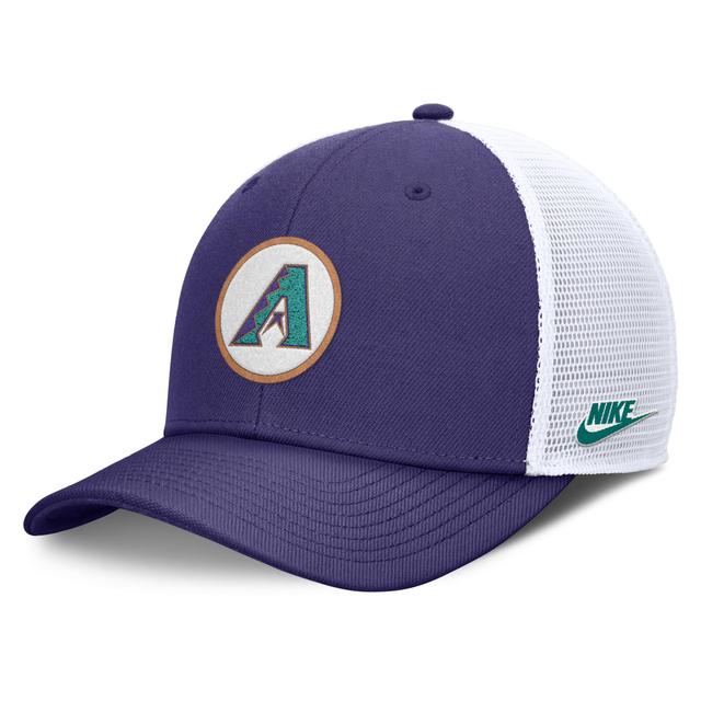 Arizona Diamondbacks Cooperstown Rise Nike Mens Dri-FIT MLB Trucker Adjustable Hat Product Image