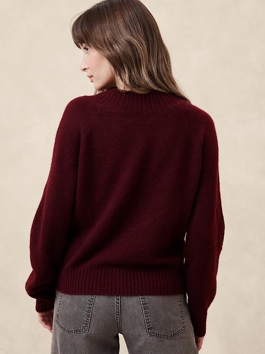 Cozy Vee-Neck Sweater Product Image