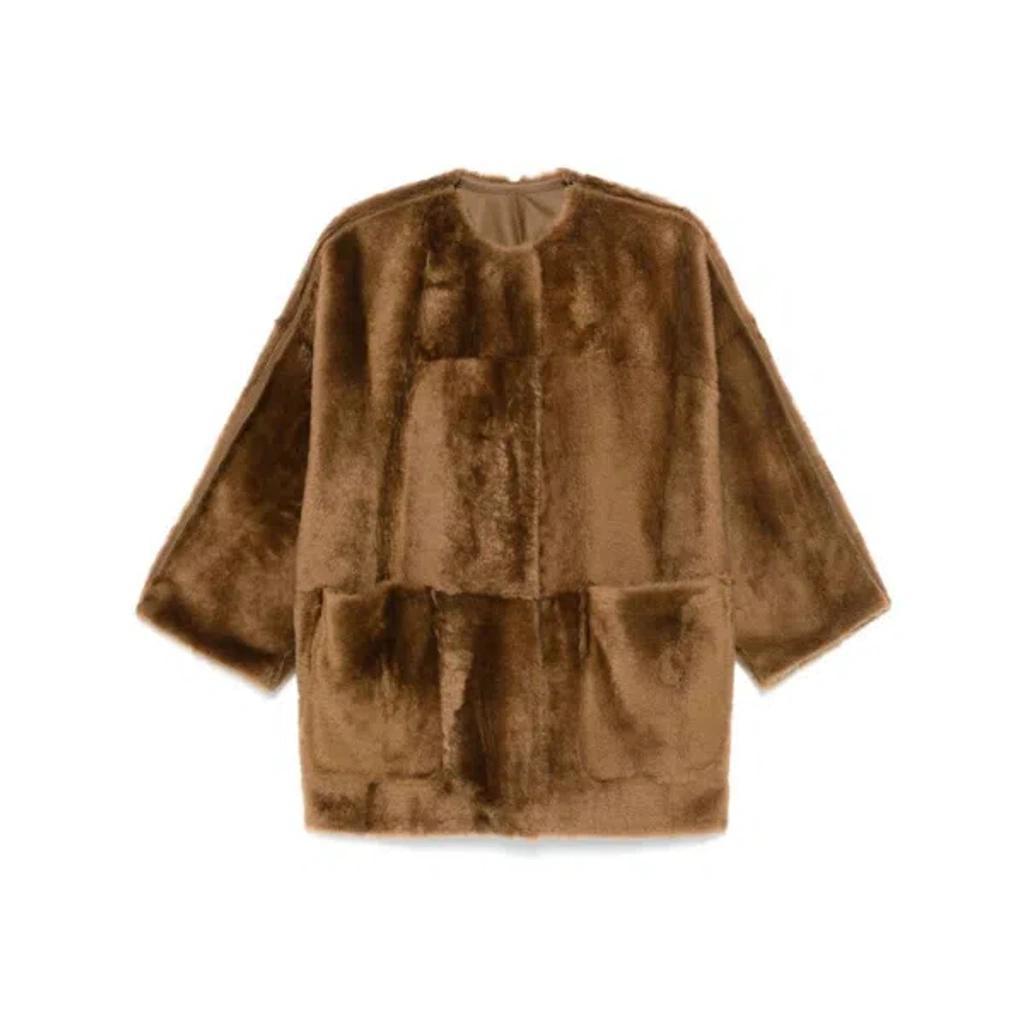 MAX MARA Atelier Outerwears In Brown product image