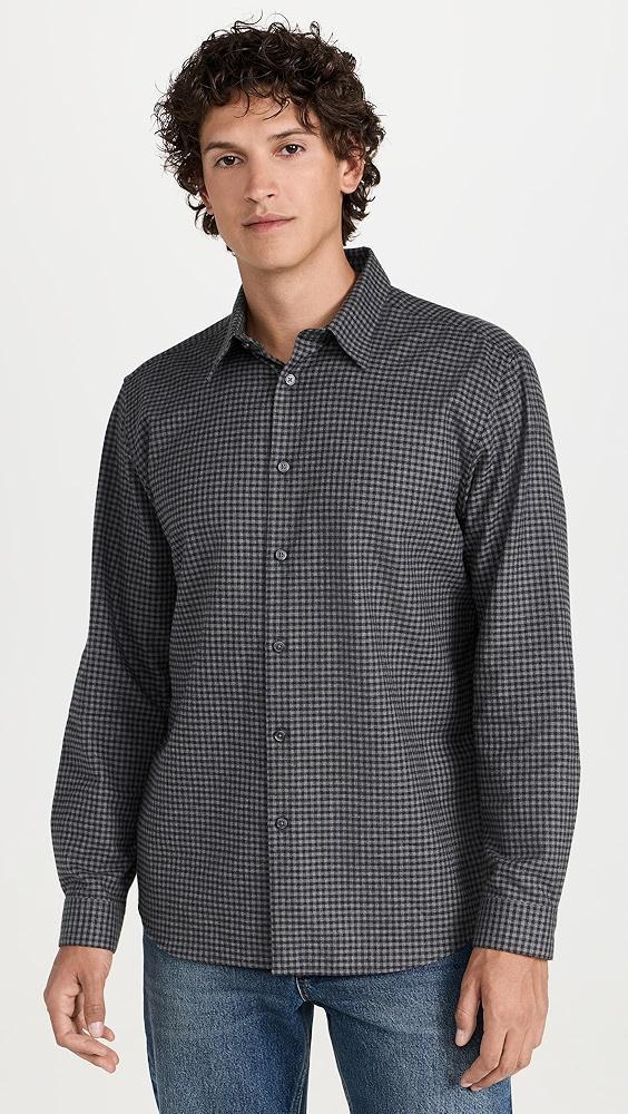 Theory Irving Gingham Shirt | Shopbop Product Image