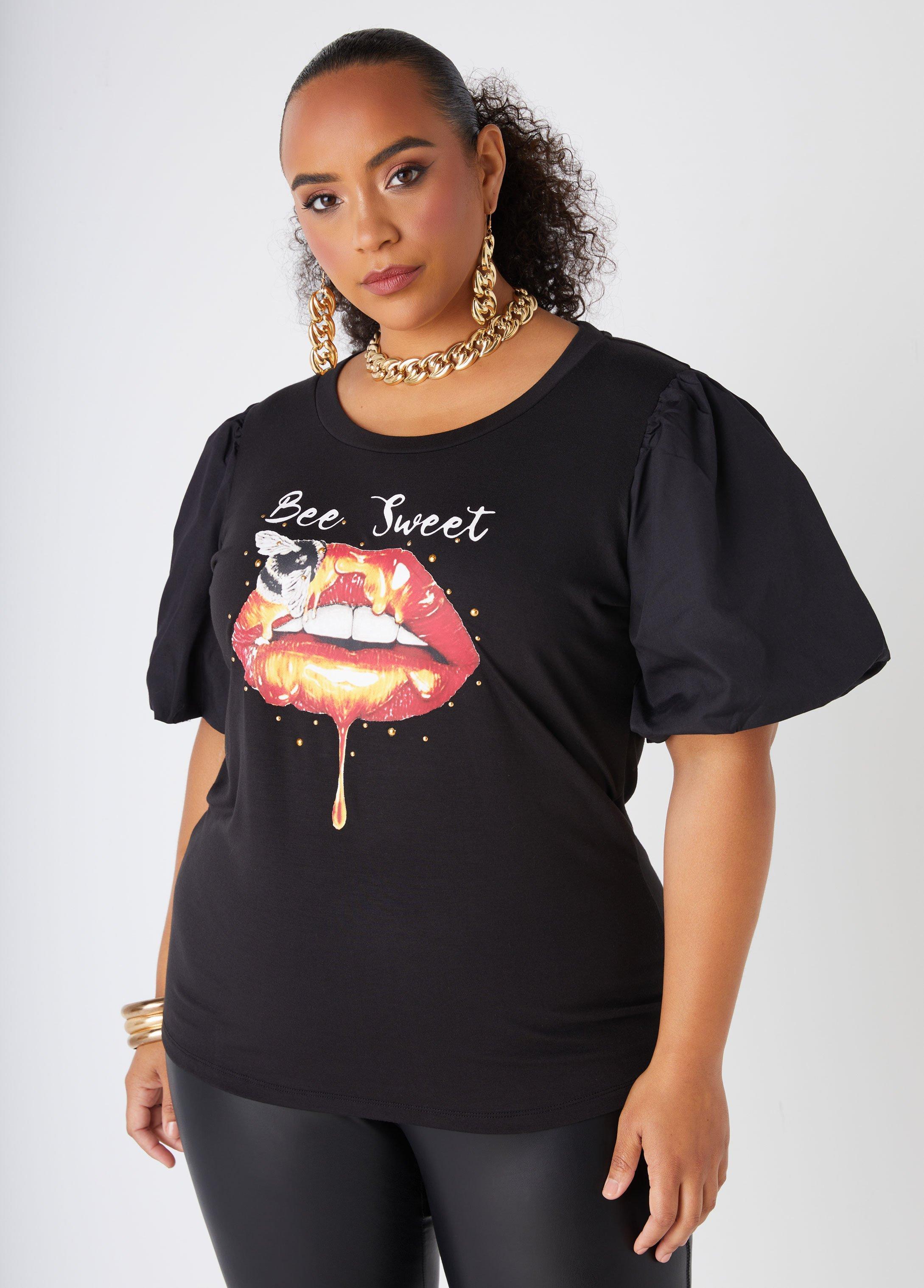 Bee Sweet Puff Sleeved Tee Product Image