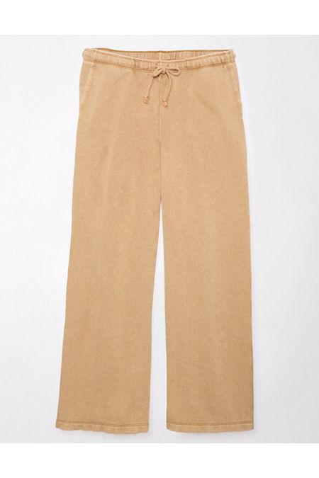 AE Baggy Wide-Leg Sunset Fleece Sweatpant Womens Product Image