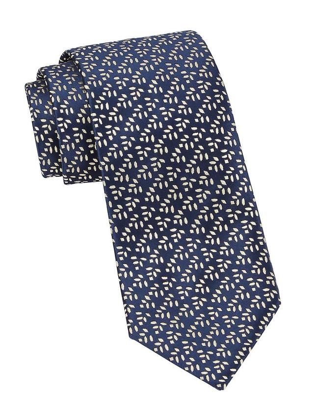 Mens Leaf Woven Silk Tie Product Image