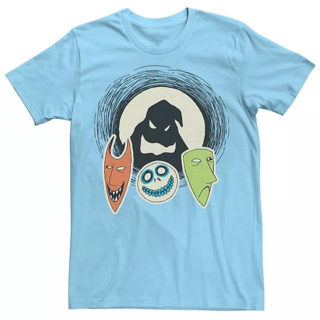 Disneys The Nightmare Before Christmas Oogie Boogie and Kids Masks Mens Tee Product Image