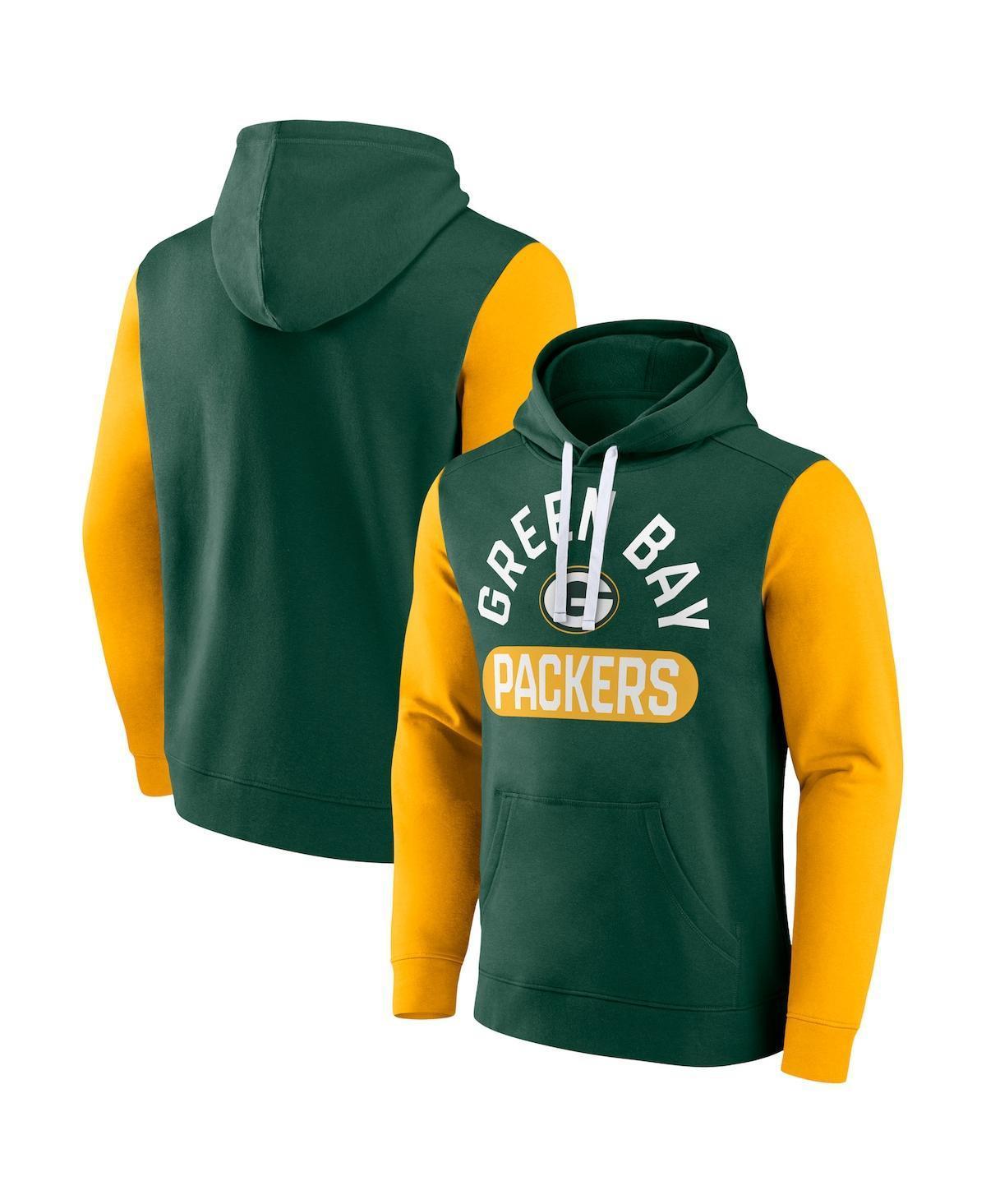 Mens Fanatics Green Green Bay Packers Extra Point Pullover Hoodie Product Image