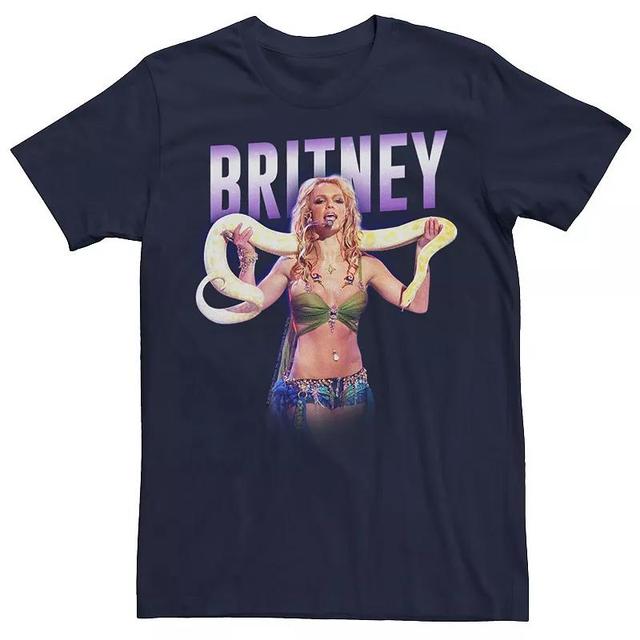 Mens Britney Spears Snake Portrait Tee Product Image