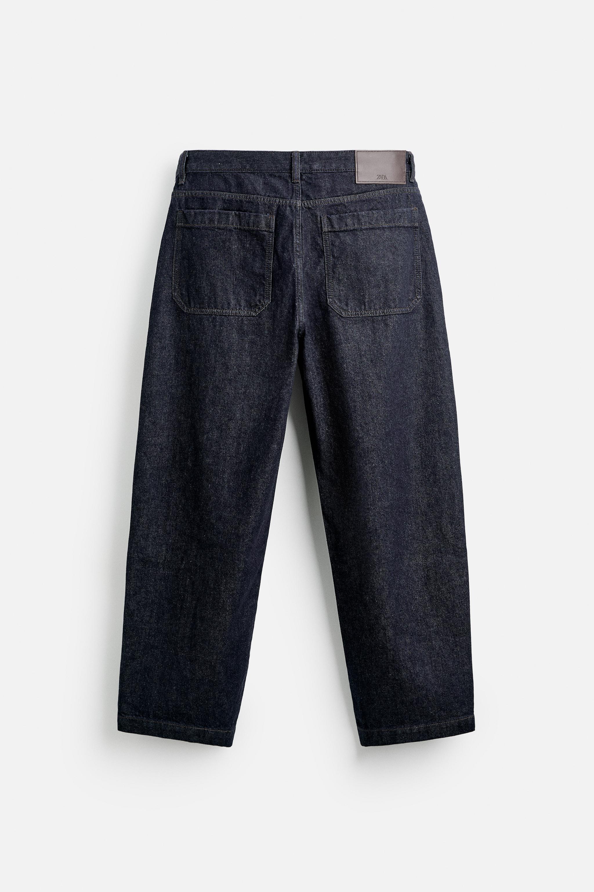 RELAXED FIT STRAIGHT LEG JEANS Product Image