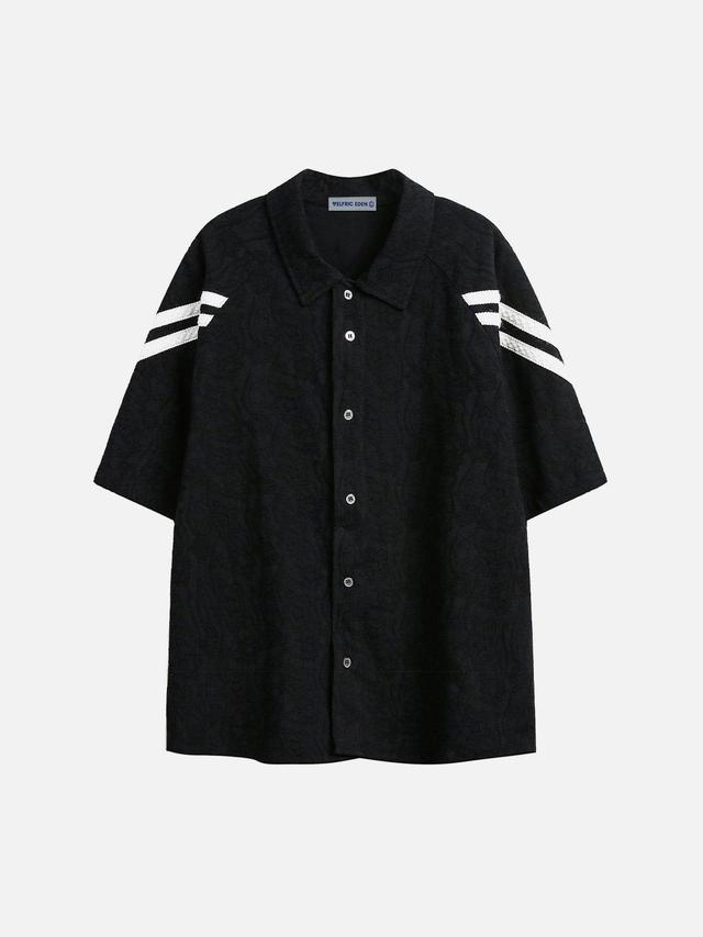 Aelfric Eden Vintage Stripe Short Sleeve Shirt Product Image