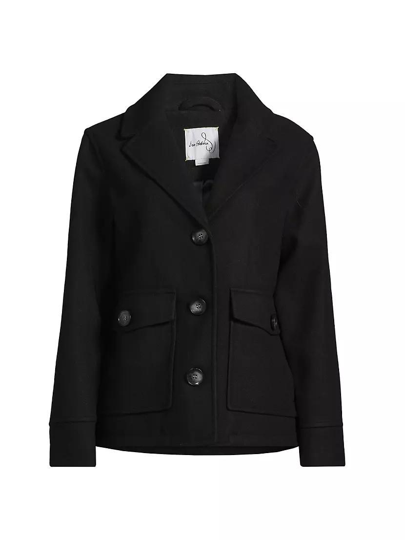 Single-Breasted Short Coat Product Image