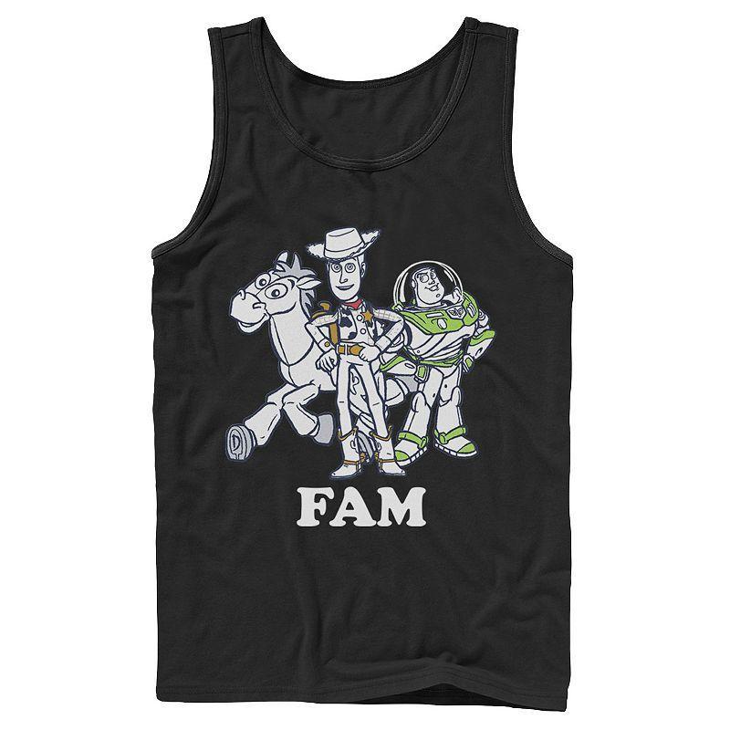 Disney / Pixars Toy Story Buzz Lightyear and Woody Mens Family Tank Top Product Image