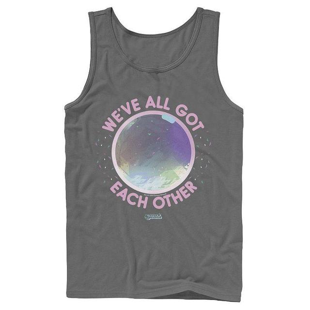 Mens Cartoon Network Steven Universe Weve All Got Each Other Tank Top Grey Product Image