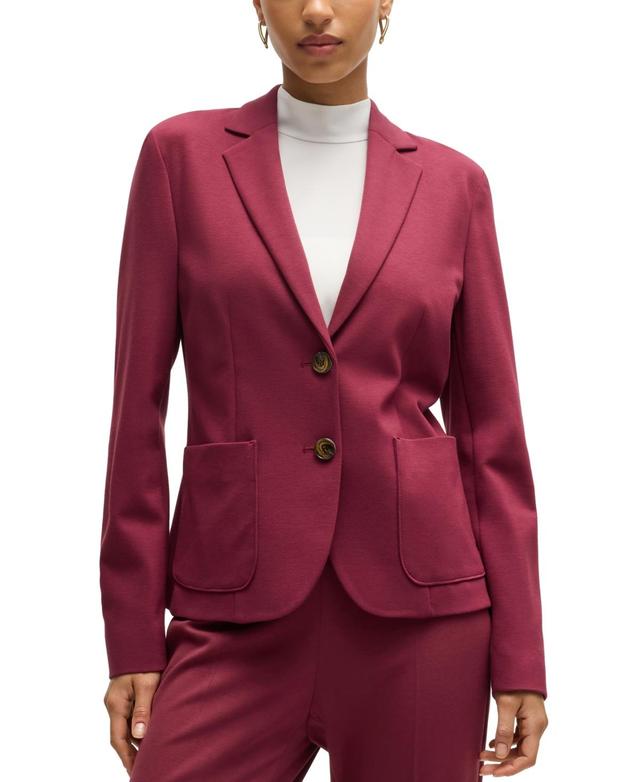 Womens Extra Slim Fit Blazer In Stretch Fabric Product Image