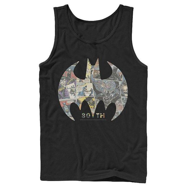 Mens DC Comics Batman Comic Cover Logo Tank Top Product Image