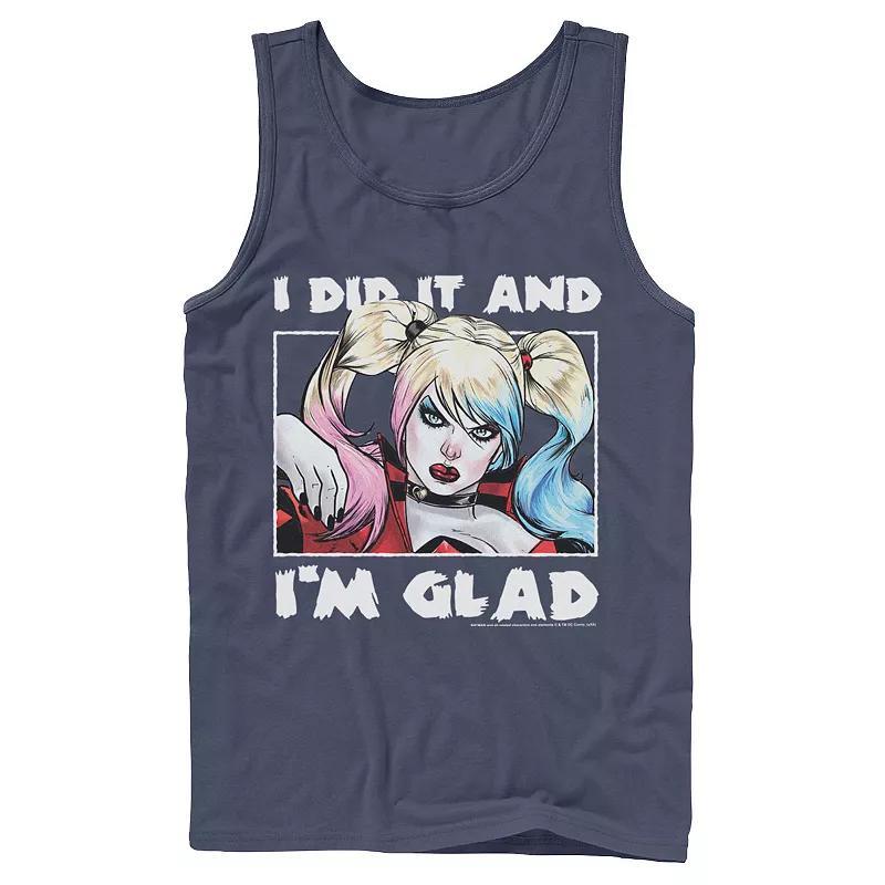 Mens Batman Harley I Did It And Im Glad Tank Top Product Image