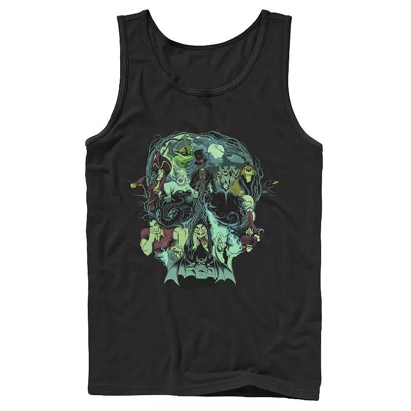 Disneys Villains Skull Mashup Mens Tank Top Product Image