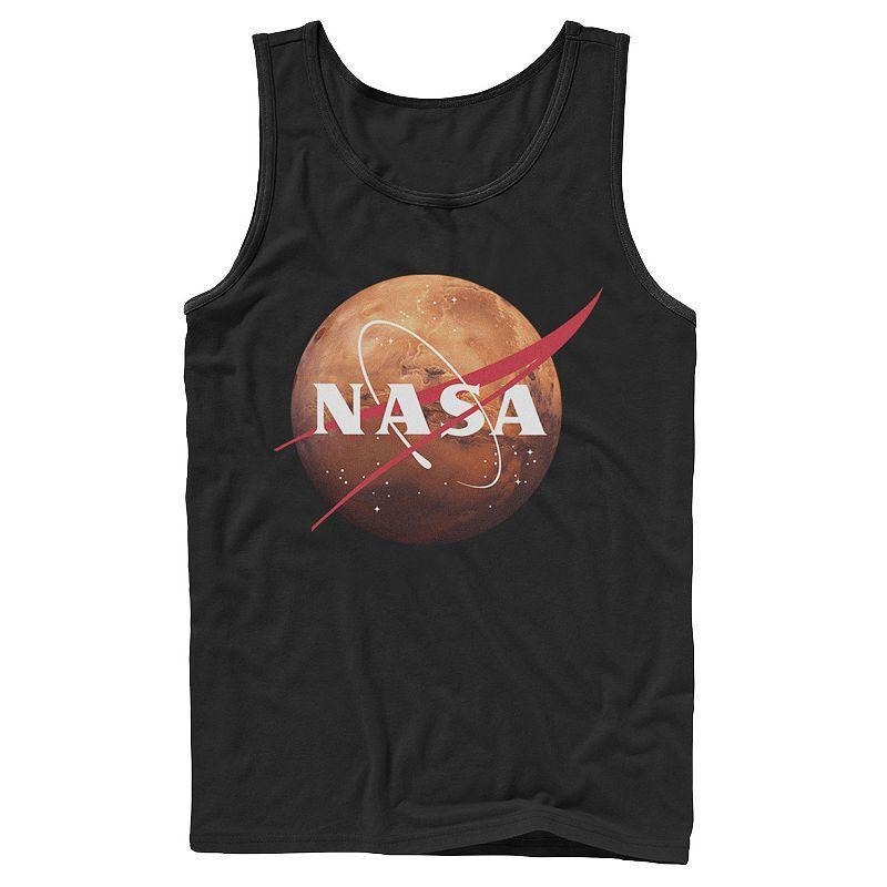 Mens NASA Logo Mars Tank Top Product Image