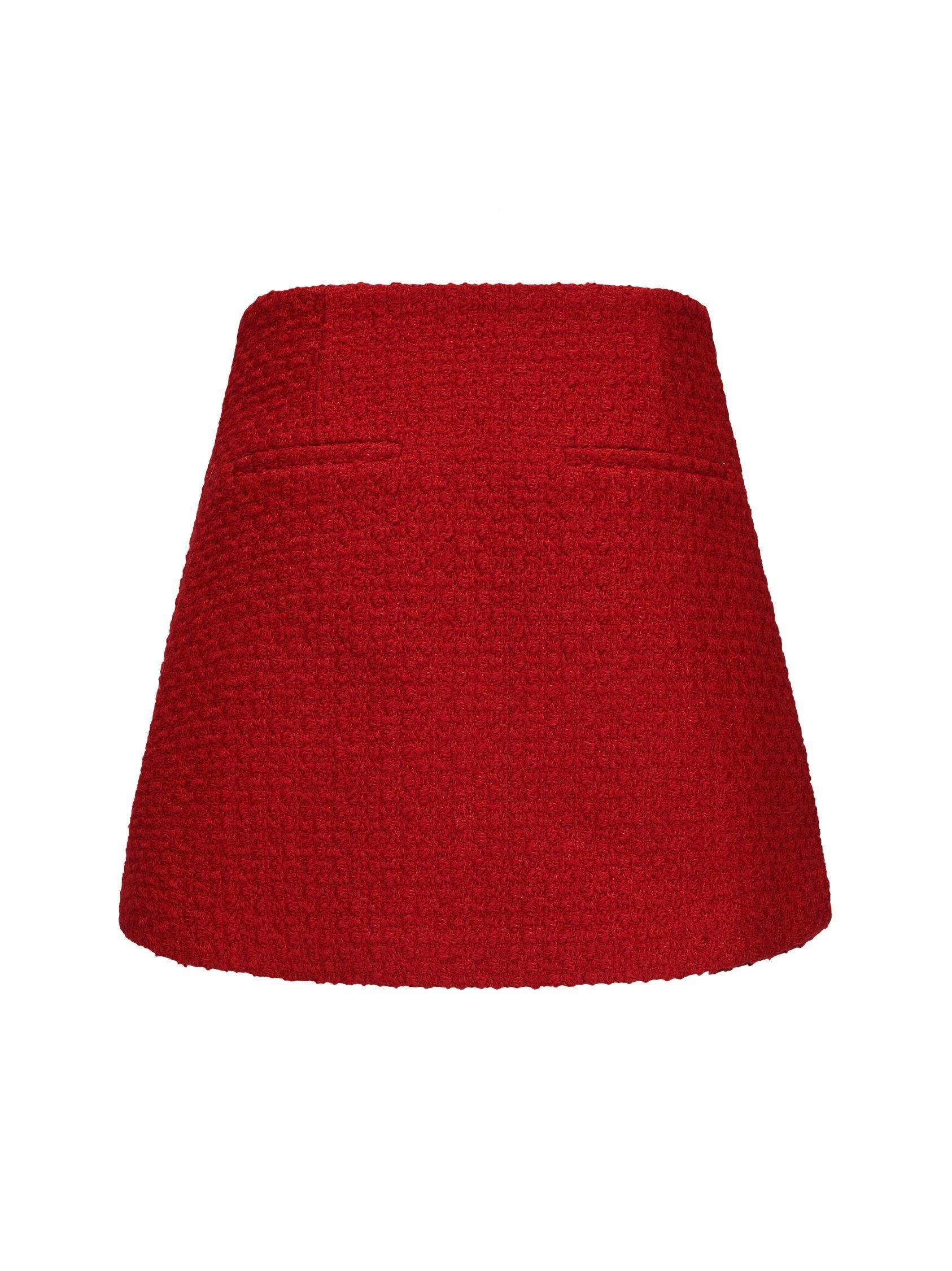 Marlee Skirt (Red) Product Image