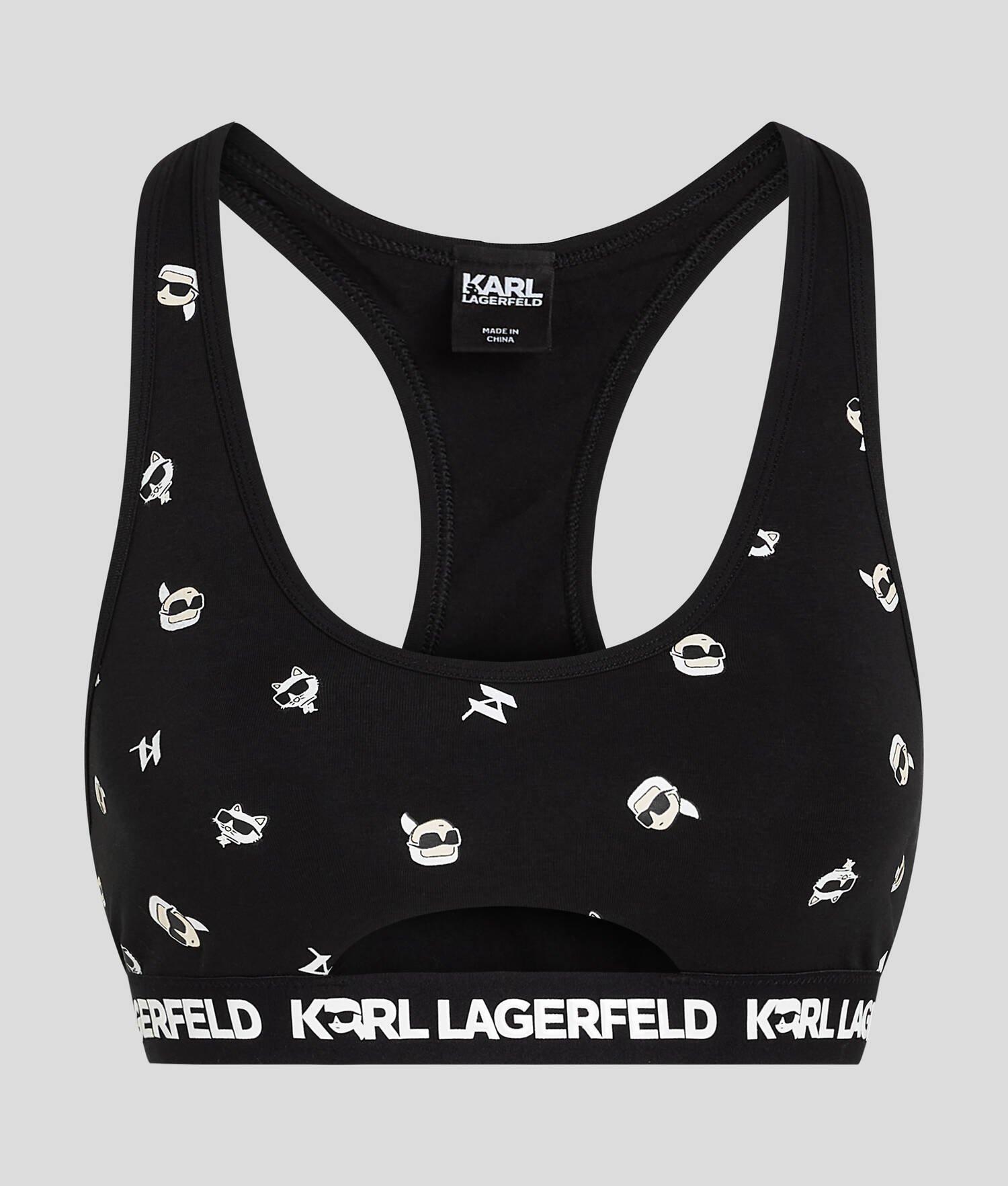 KARL IKON PEEPHOLE BRALETTE Product Image