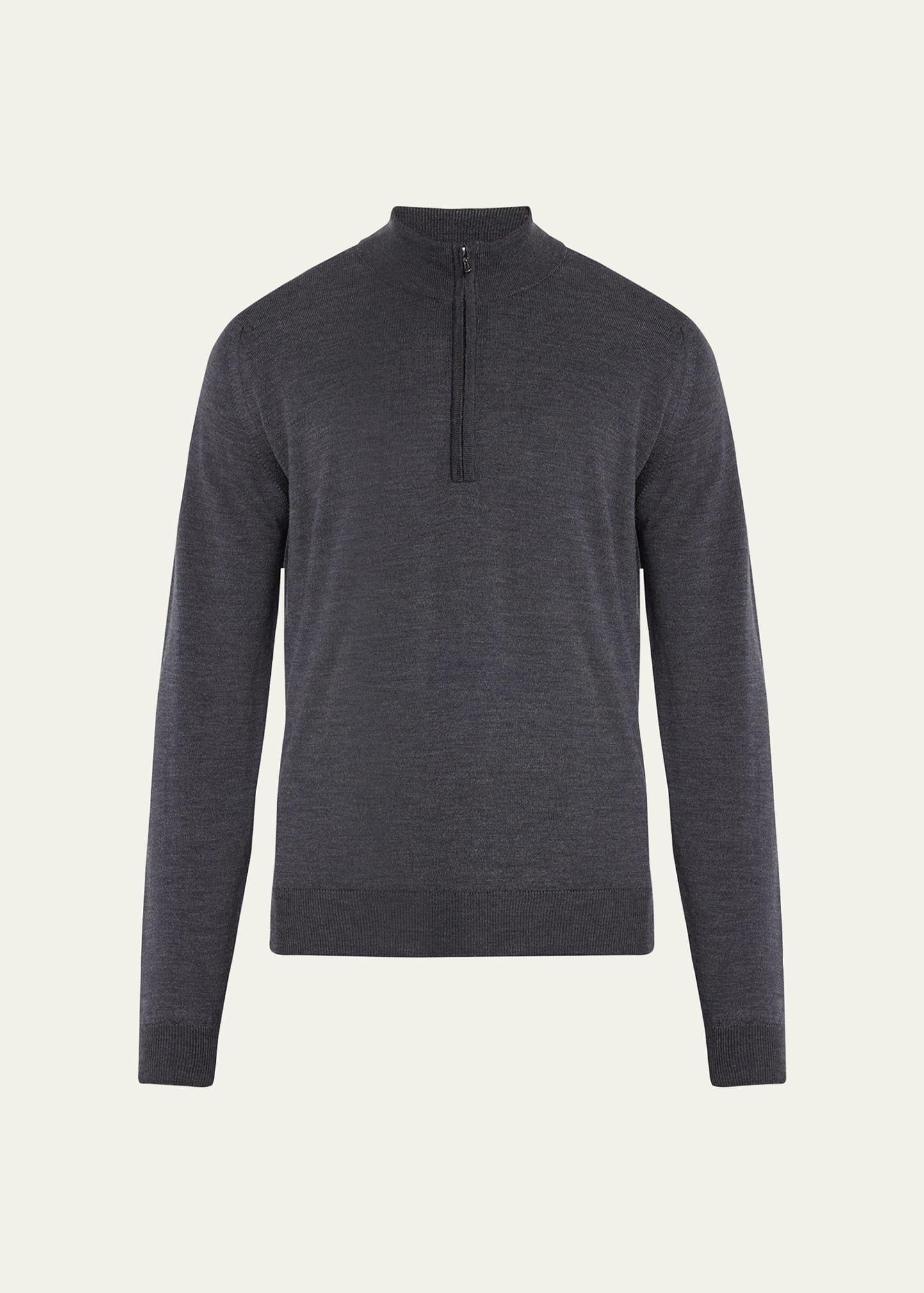 John Smedley Richard Turtleneck Merino Wool Sweater Product Image