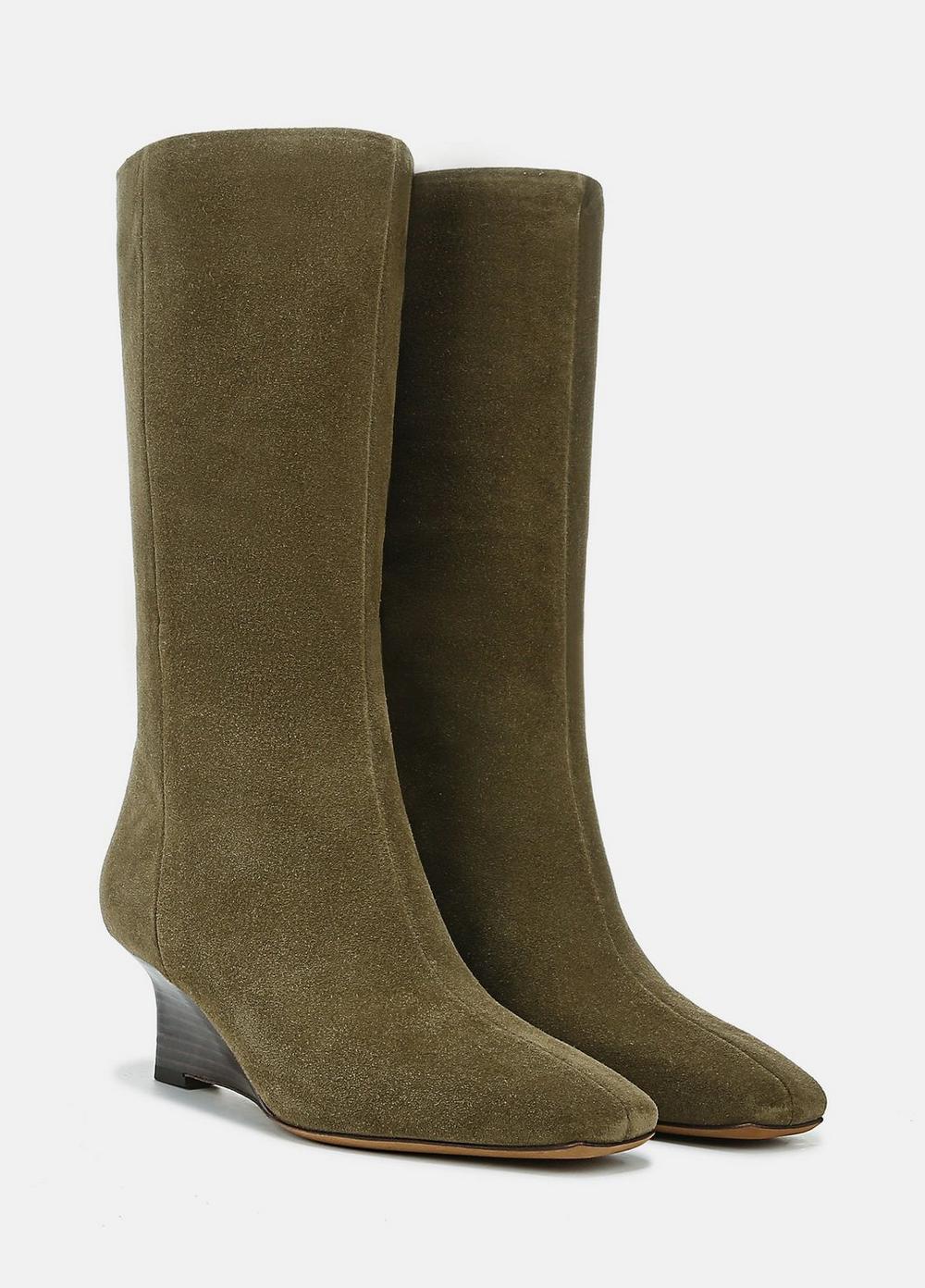 Womens Beverly Suede Boot, Cypress, Size 5.5 Vince product image