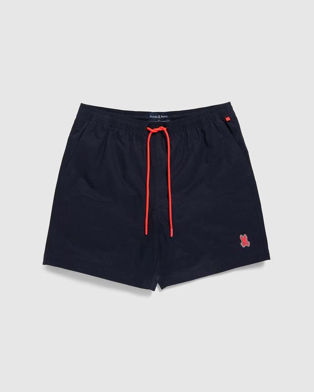 Psycho Bunny Men's Malta Hydrochromic Swim Trunk 410 NAVY Product Image