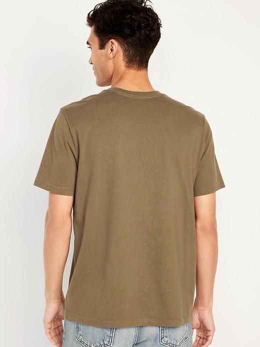 Soft-Washed V-Neck T-Shirt Product Image