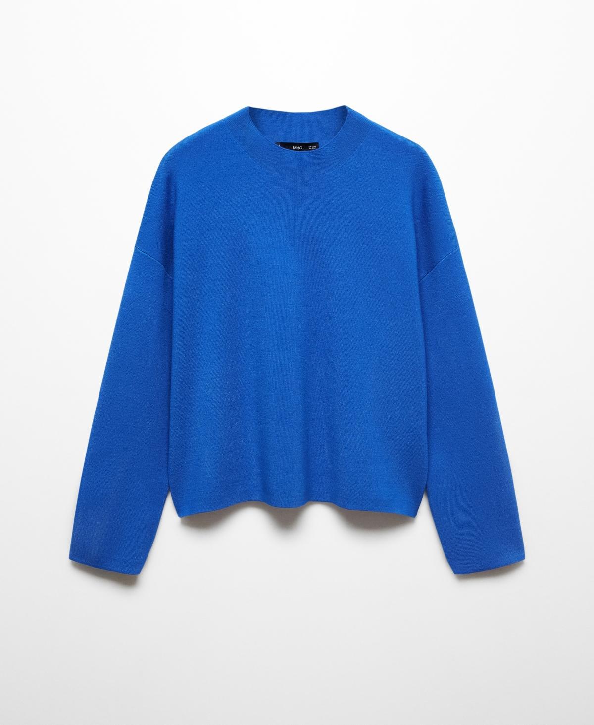 MANGO - Perkins neck knitted sweater ecruWomen Product Image