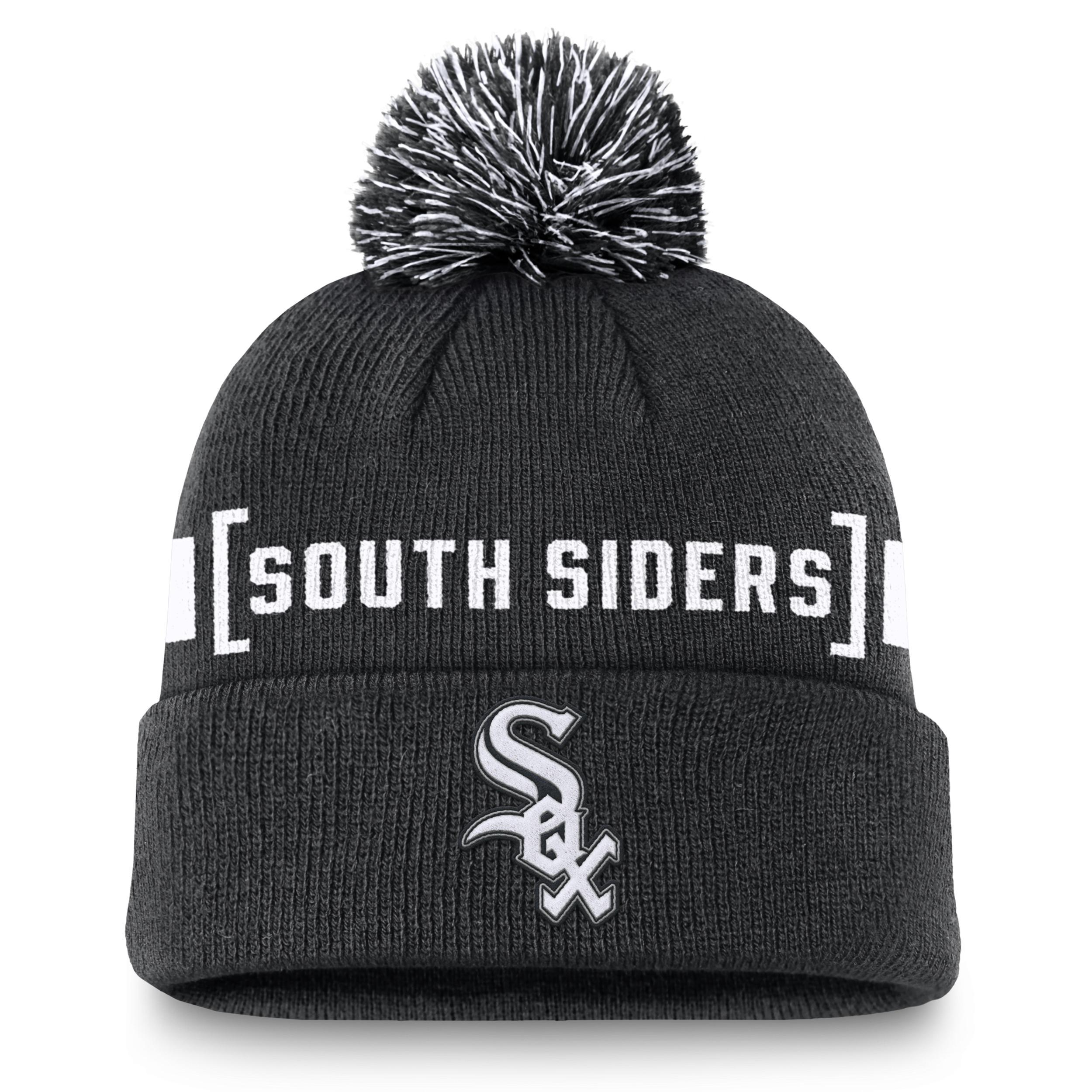 Chicago White Sox Hometown Peak Nike Mens MLB Cuffed Pom Beanie Product Image