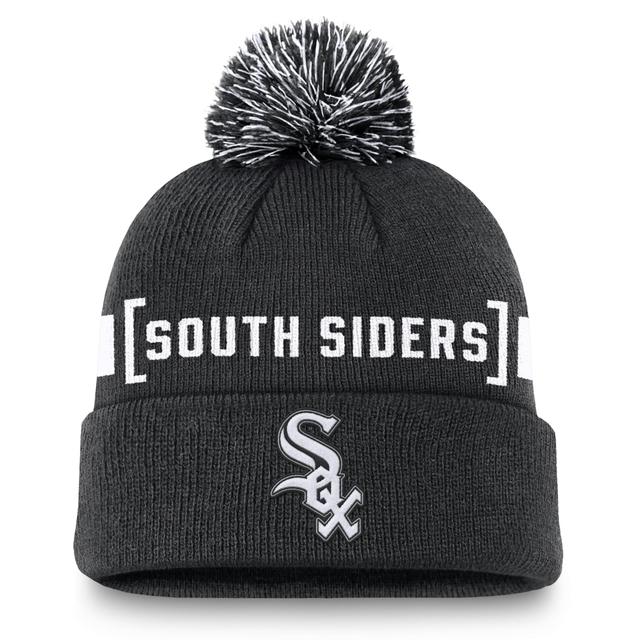 Chicago White Sox Hometown Peak Nike Mens MLB Cuffed Pom Beanie Product Image