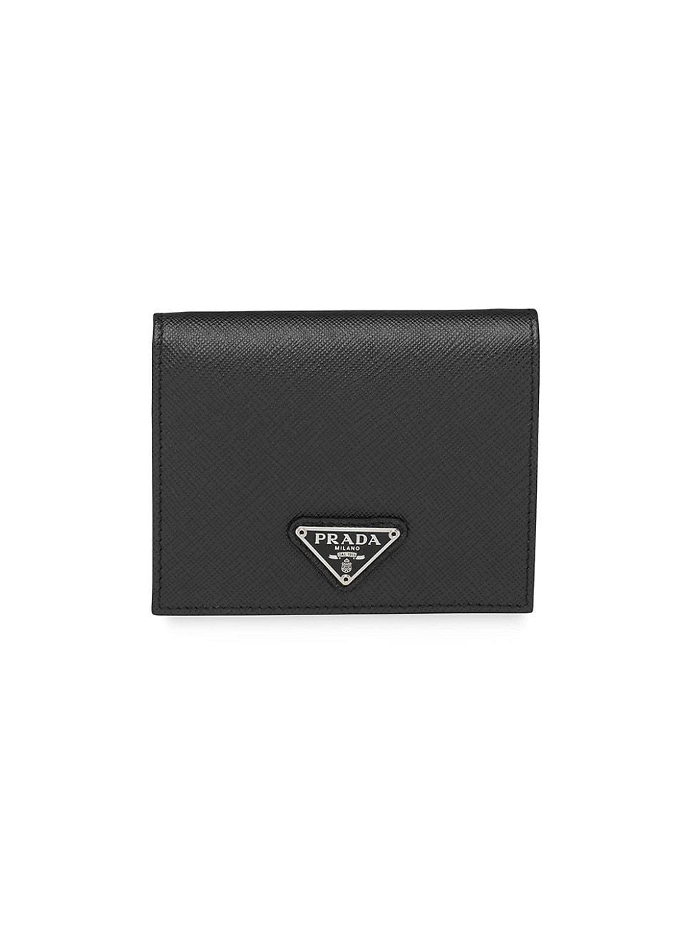 Womens Small Saffiano Leather Wallet Product Image