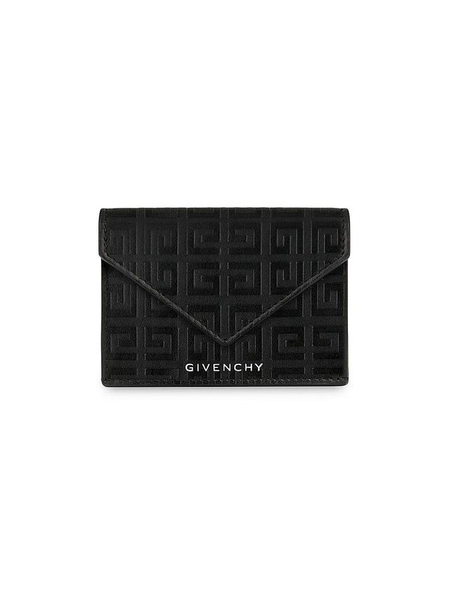 Womens G Cut Compact Wallet in 4G Leather Product Image