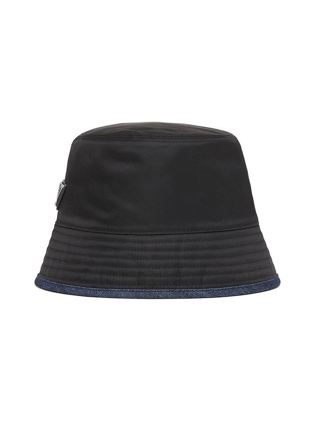 Womens Re-Nylon and Denim Bucket Hat Product Image