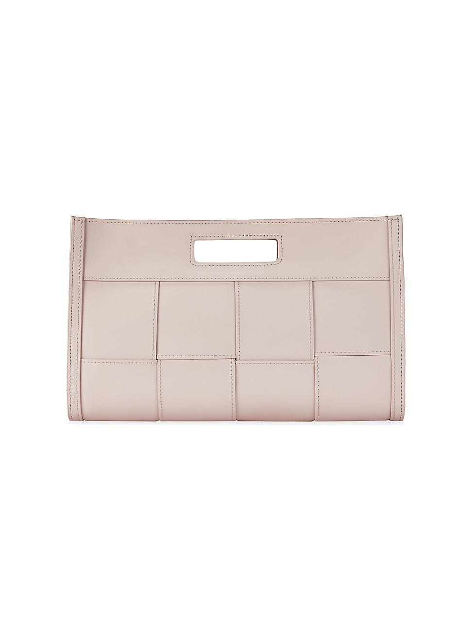 Womens Remy Leather Clutch Product Image