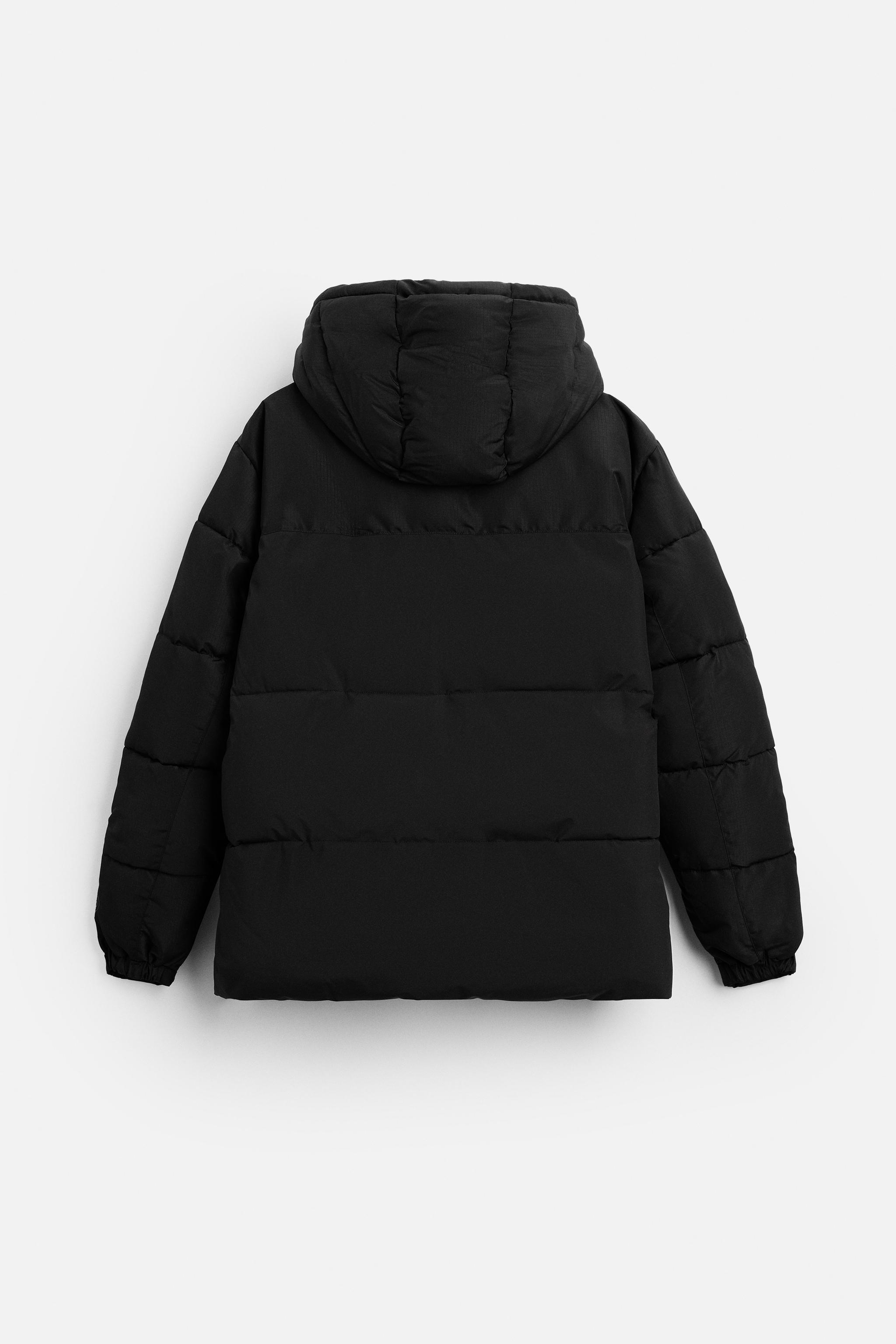 HOODED QUILTED JACKET Product Image