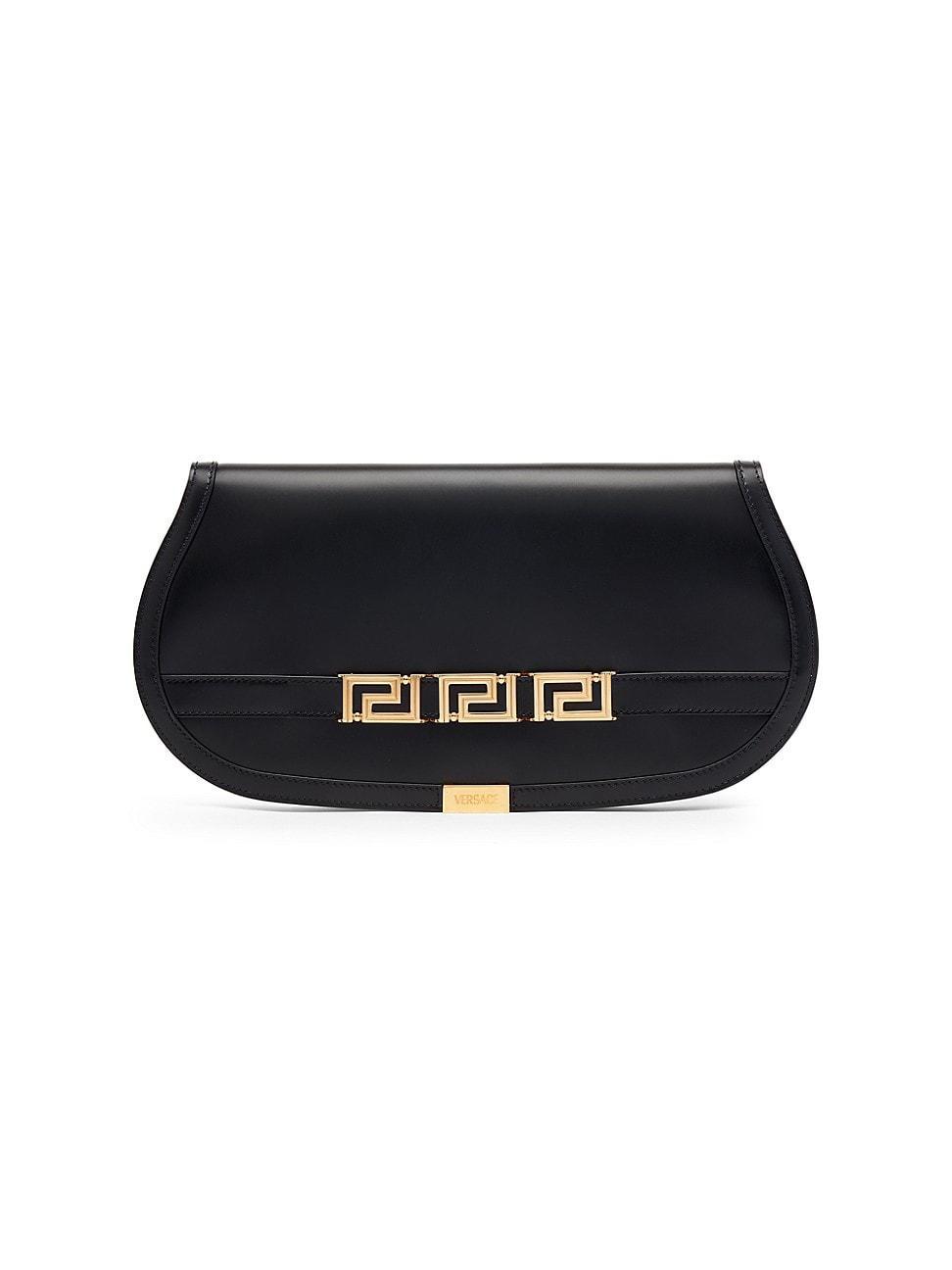 Versace Large Greca Goddess Calfskin Clutch Product Image