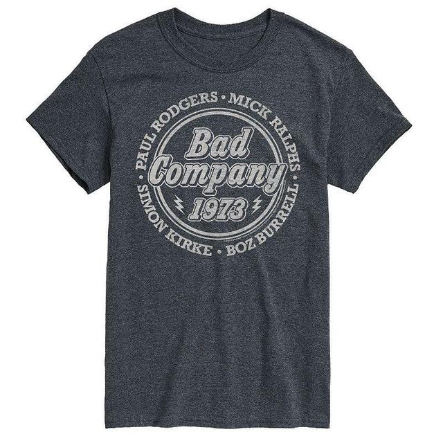 Mens Bad Company 1973 Tee Dark Grey Product Image