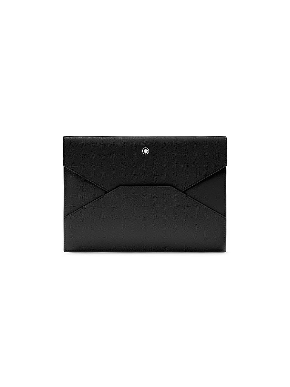 Mens Sartorial Leather Envelope Pouch Product Image