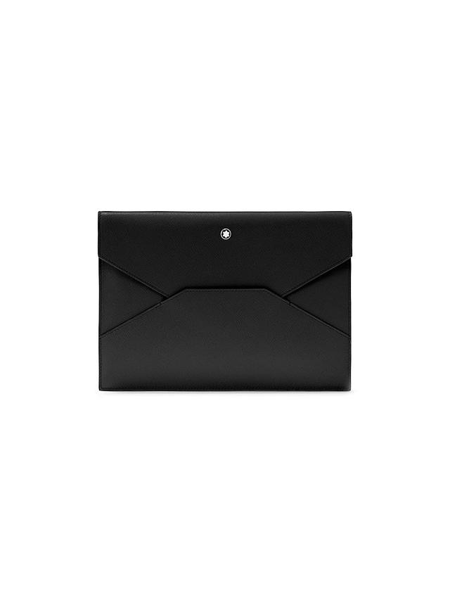 Mens Sartorial Leather Envelope Pouch Product Image