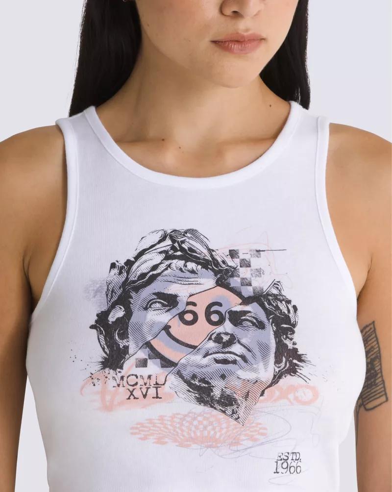 Broken Fitted Tank Top Product Image