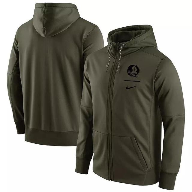 Mens Nike Royal Kentucky Wildcats Logo Stack Performance Full-Zip Hoodie Product Image