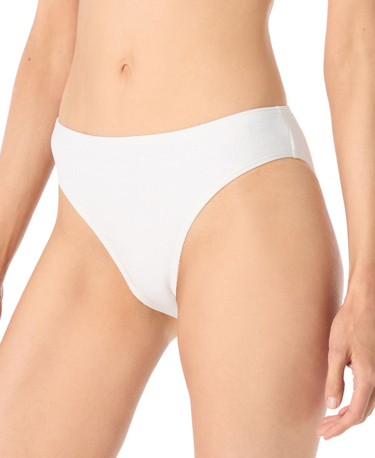 Michael Michael Kors Womens Textured Full Coverage Bikini Bottoms Product Image