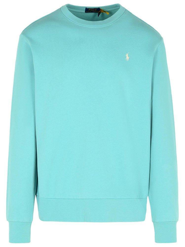 POLO RALPH LAUREN Loopback Fleece Sweatshirt In Green Product Image