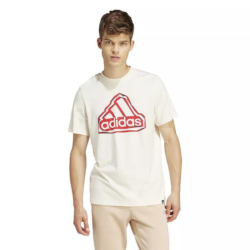 Mens adidas Folded Badge Sportswear Graphic Tee Product Image