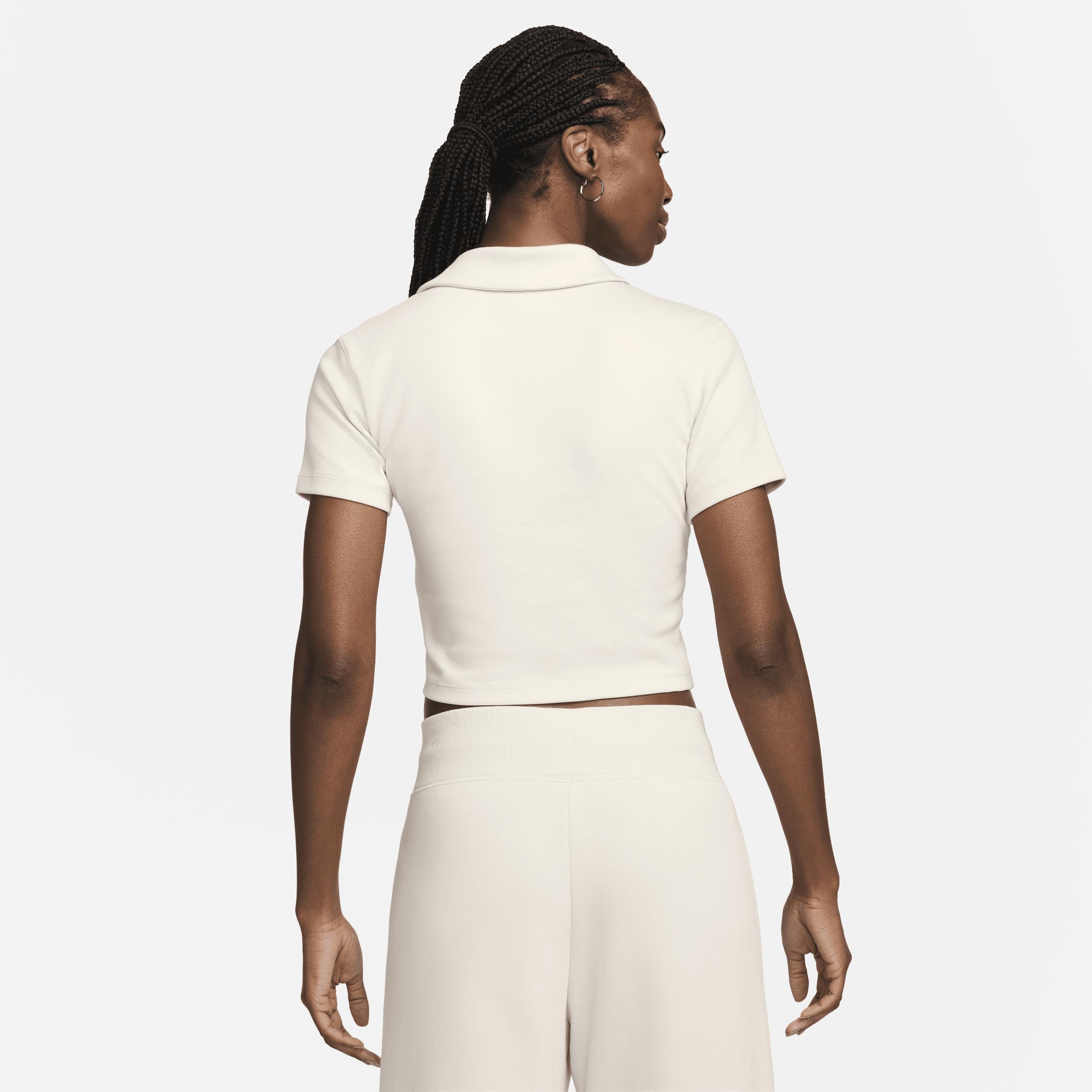 Nike Sportswear Essential Women's Short-Sleeve Polo Top Product Image